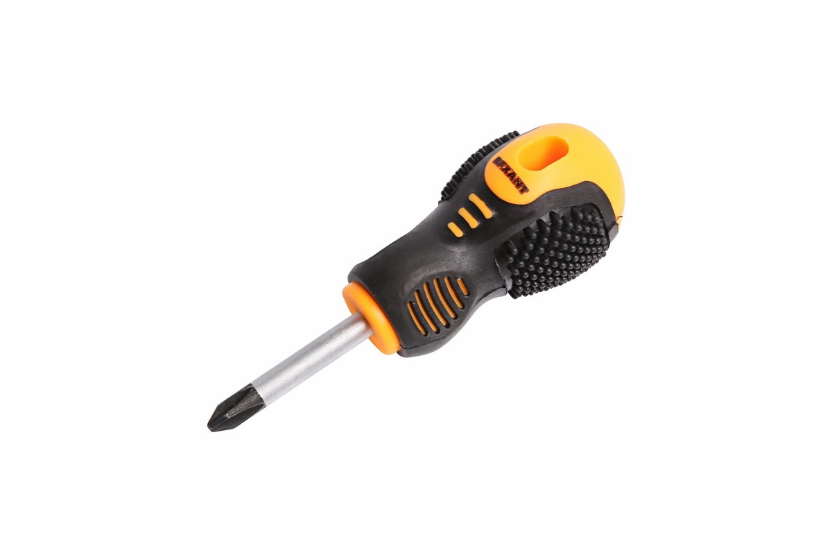 

Отвертка крестовая PH2/2x40мм, CrV, магнитный наконечник, REXANT PH2x40 (12-4730), PH2x40