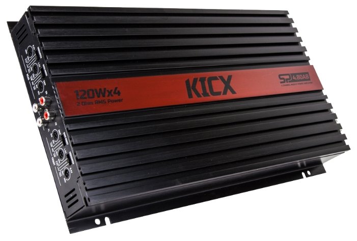 Автомобильный усилитель Kicx SP, класс-AB, каналов: 4