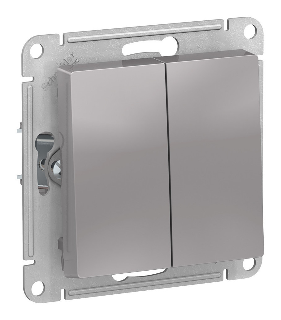 Выключатель Schneider Electric, 2кл., алюминий