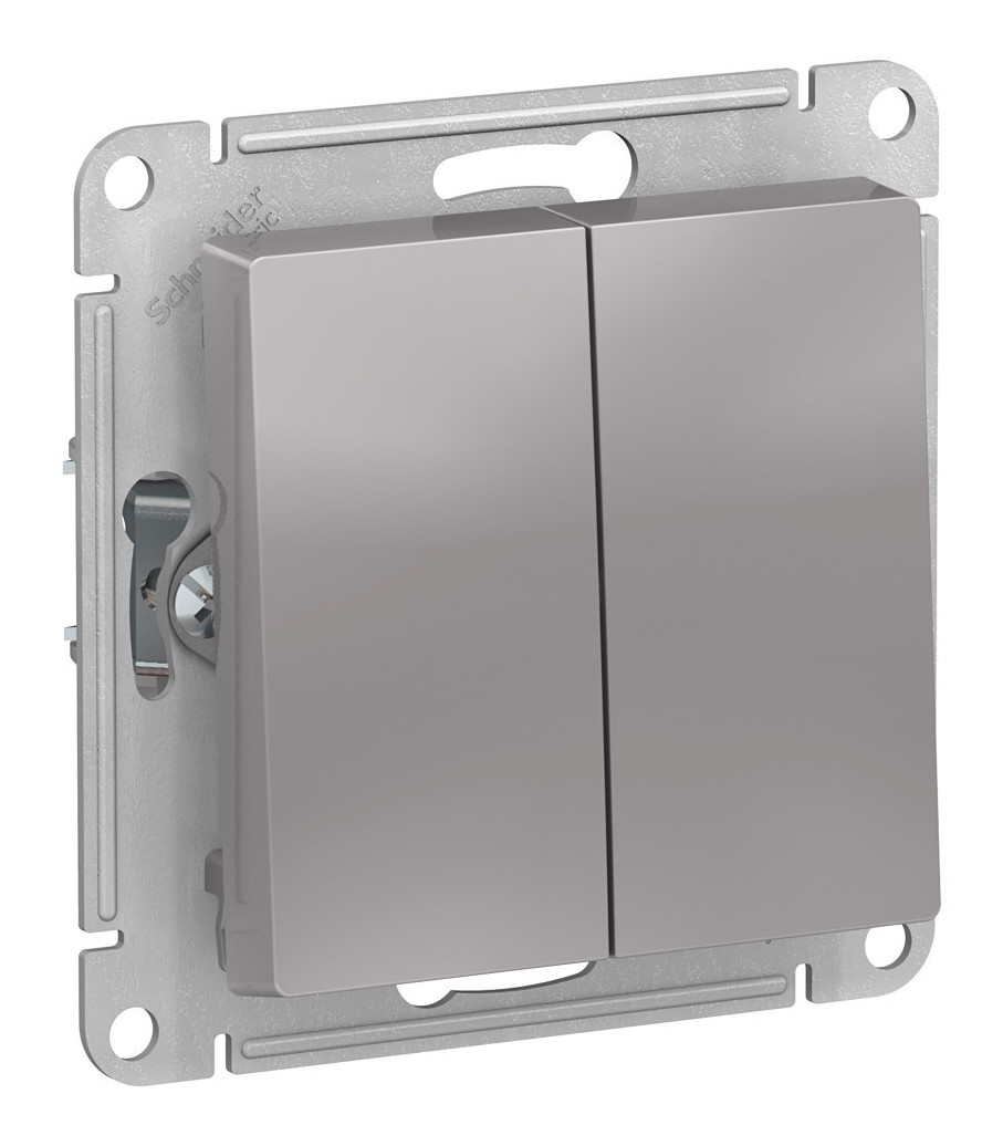Переключатель Schneider Electric, 2кл., алюминий