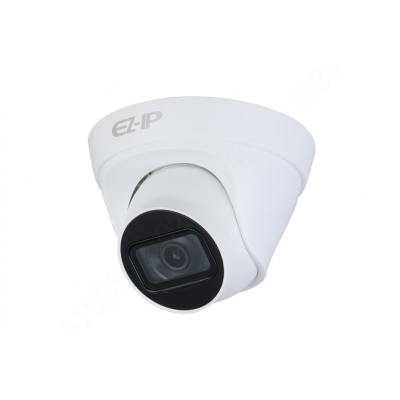 

IP-камера EZ-IP 3.6мм, уличная, купольная, 2Мпикс, CMOS, до 1920x1080, до 25кадров/с, ИК подсветка 30м, POE, -40 °C/+60 °C, белый (EZ-IPC-T1B20P-0360B)