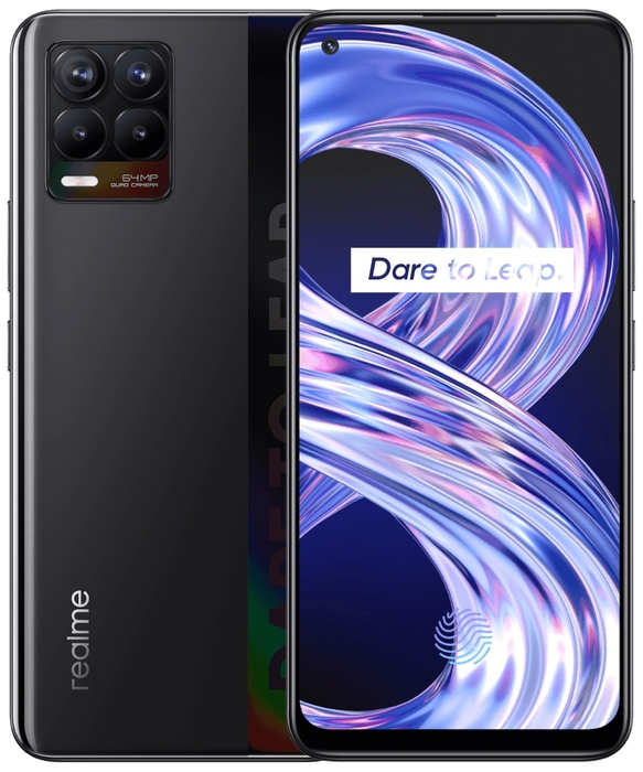 Смартфон Realme 8 6Gb/128Gb Android черный (5991884)