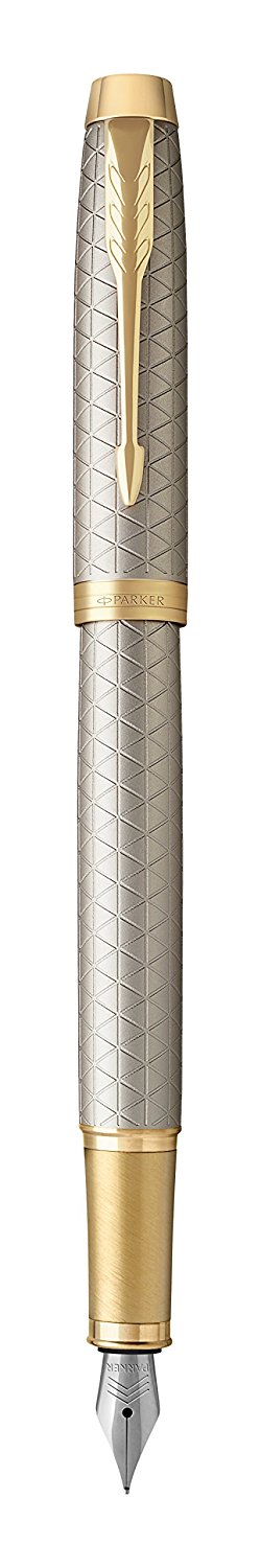 

Ручка перьевая Parker IM Premium F323, Латунь, колпачок, подарочная упаковка (1931684), IM Premium F323