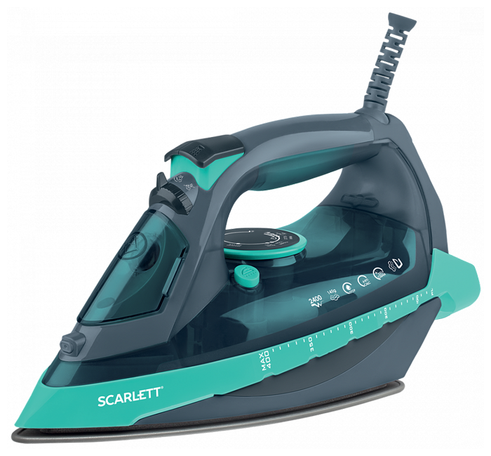 

Утюг Scarlett SC-SI30K32 2400Вт, 2m, зеленый (SC-SI30K32), SC-SI30K32