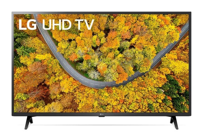 Телевизор 43" LG 43UP76006LC, 3840x2160, черный