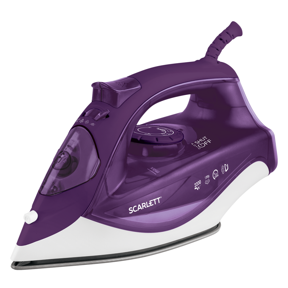 Утюг Scarlett SC-SI30K51 2.2 кВт, фиолетовый