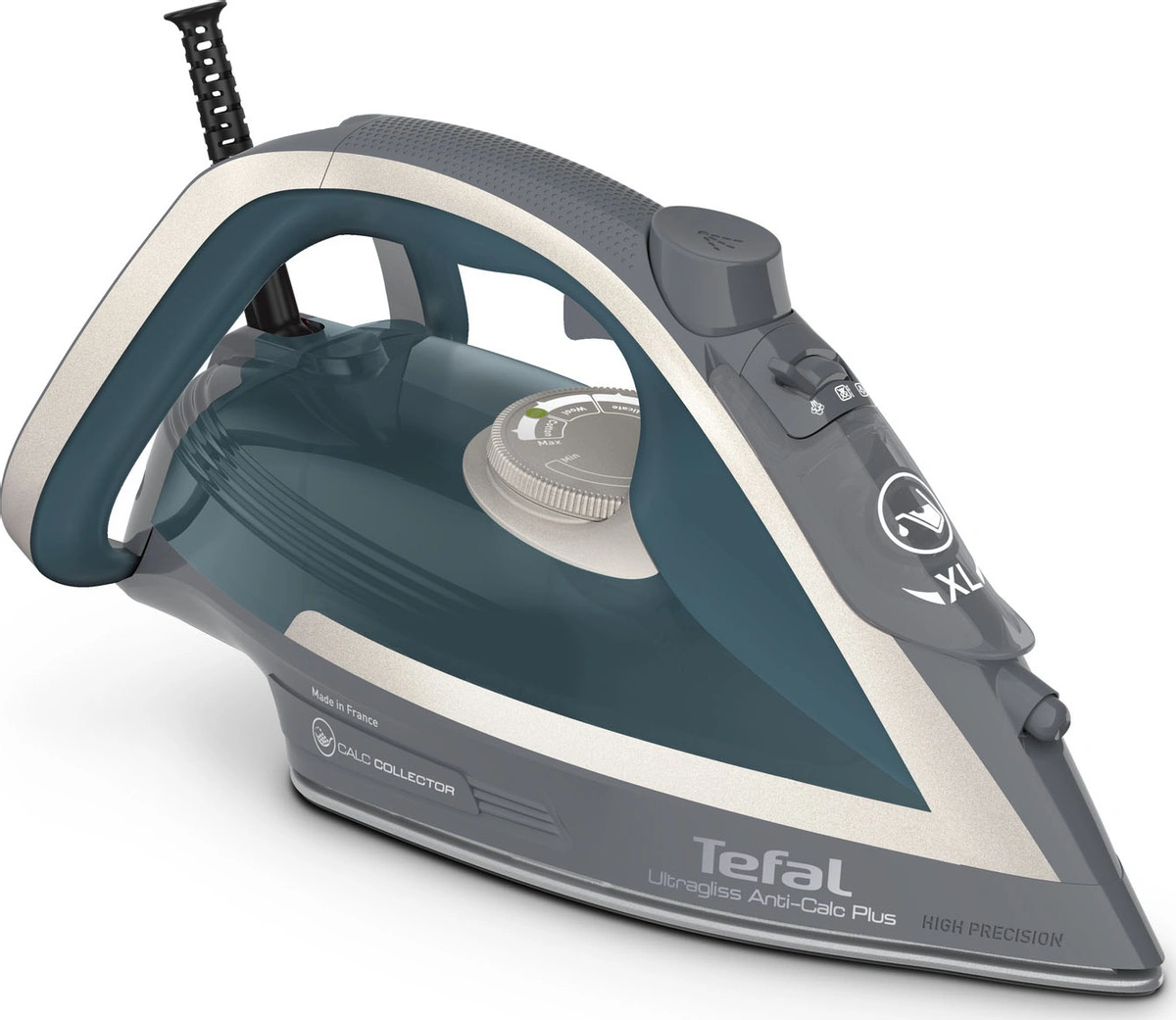 

Утюг Ultragliss Plus Tefal FV6842E0 2800Вт, 2 м, белый/синий (1830007868), FV6842E0