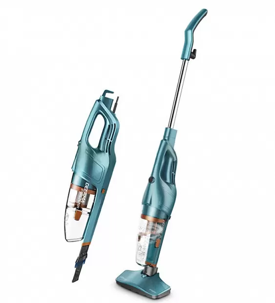 

Вертикальный пылесос Xiaomi Deerma Vacuum Cleaner DX900 600Вт, бирюзовый (DX900), Vacuum Cleaner DX900