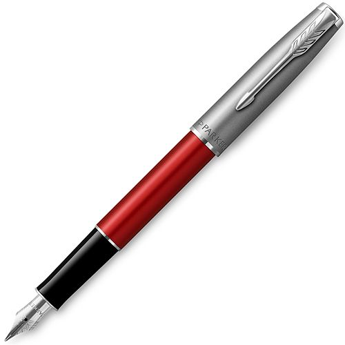

Ручка перьевая Parker Sonnet F546, сталь нержавеющая, колпачок, подарочная упаковка (2146736), Sonnet F546