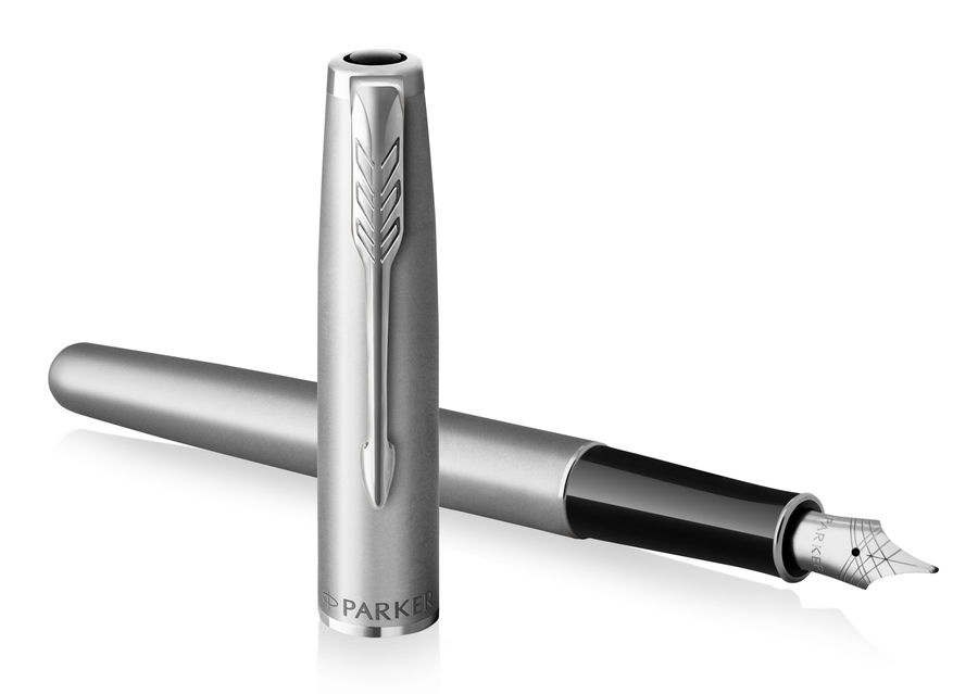 

Ручка перьевая Parker Sonnet F546, сталь нержавеющая, колпачок, подарочная упаковка (2146873), Sonnet F546