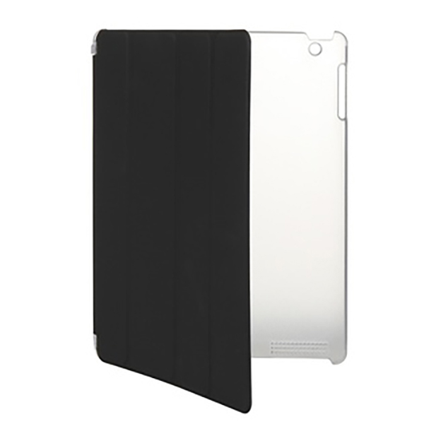 Чехол Red Line mObility для планшета Apple iPad 2/3/4, пластик/полеуритан, черный (УТ000017692)