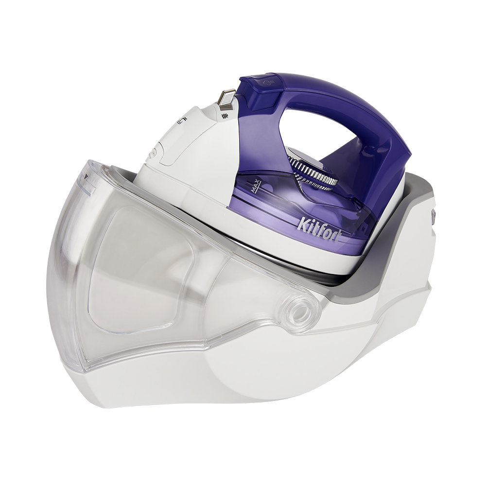 

Утюг Kitfort KT-2604 1.2 кВт, белый/фиолетовый (KT-2604), KT-2604