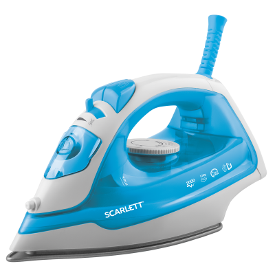 

Утюг Scarlett SC-SI30P12 2000Вт, 1.6 м, белый/голубой, SC-SI30P12