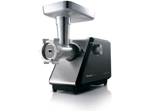 

Электрическая мясорубка Panasonic MK-ZJ3500KTQ, 3500Вт, 3.2кг/мин, серебристый/черный (MK-ZJ3500KTQ), MK-ZJ3500KTQ