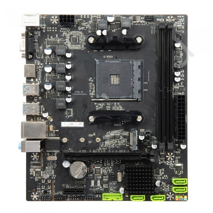 

Материнская плата Esonic A320M, SocketAM4, AMD A320, 2xDDR4, PCI-Ex16, 4SATA3, 7.1-ch, GLAN, 4 USB 3.0, VGA, HDMI, mATX, Retail, A320M