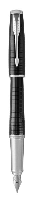 

Ручка перьевая Parker Urban Premium Ebony Metal CT, синий, 1, Латунь, колпачок, подарочная упаковка (1931613), Urban Premium Ebony Metal CT
