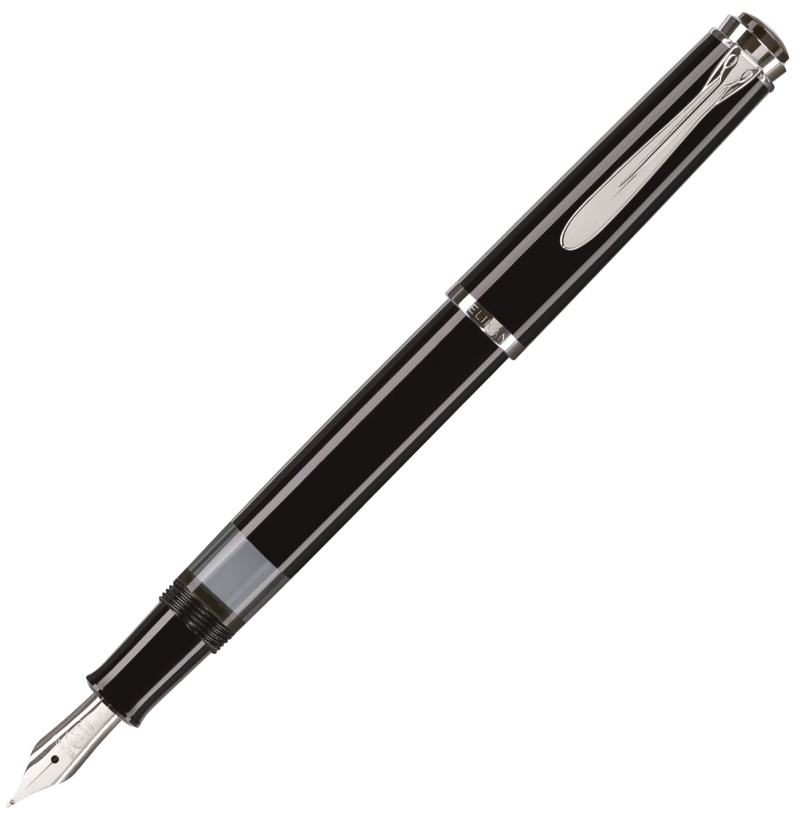 Ручка перьевая Pelikan Elegance Classic M205, 1, сталь нержавеющая, колпачок, подарочная упаковка (PL976423)