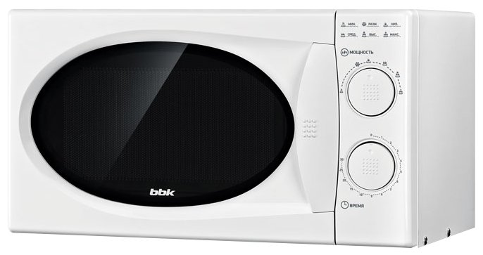 

Микроволновая печь BBK 20MWS-803M/W 20л, 800Вт, белый (1267364), 20MWS-803M/W