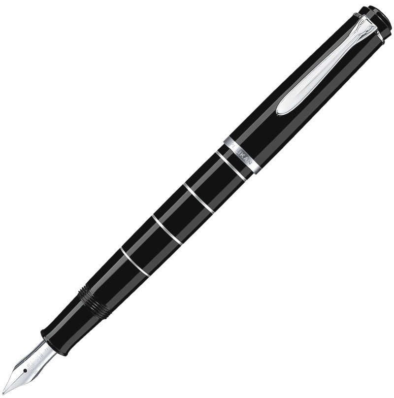 

Ручка перьевая Pelikan Elegance Classic Rings M215, 1, смола, колпачок, подарочная упаковка (PL948273), Elegance Classic Rings M215
