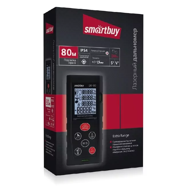 Лазерная рулетка SmartBuy SBT-LM-LM80 2300₽