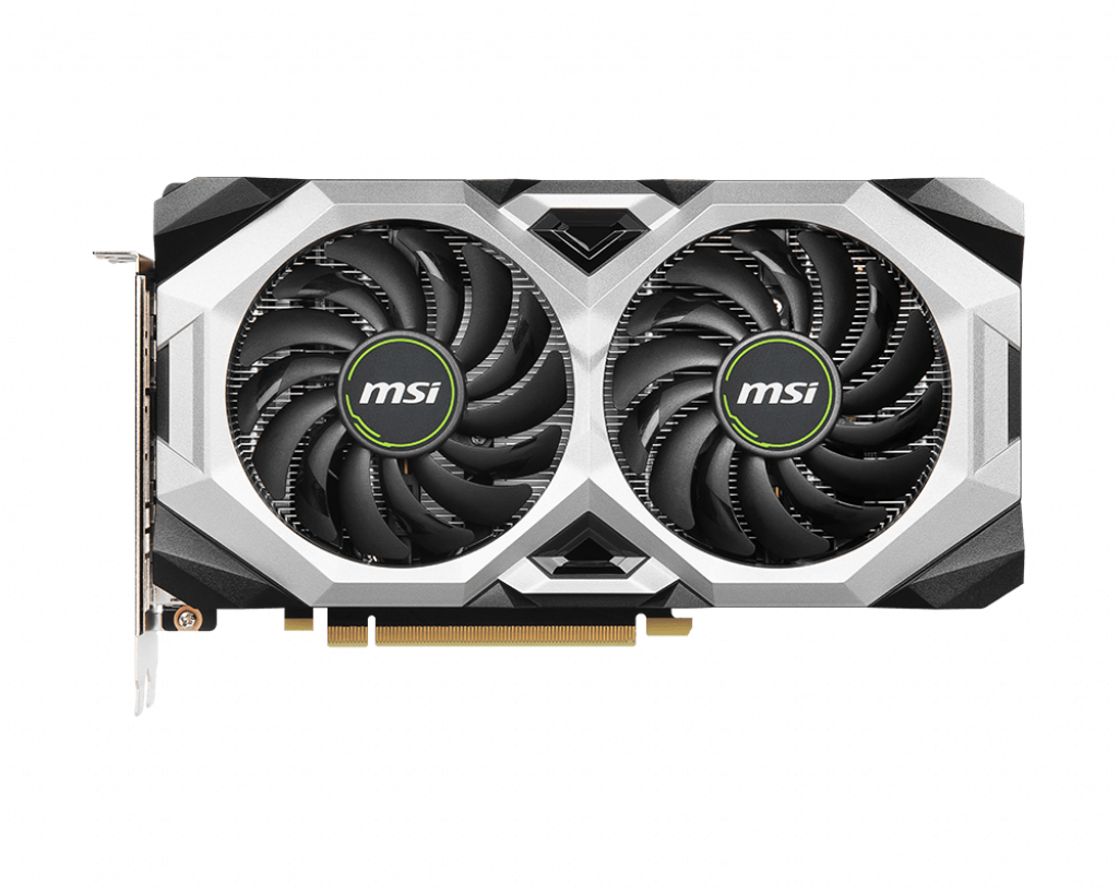 

Видеокарта MSI NVIDIA GeForce RTX 2060 VENTUS GP OC, 6Gb DDR6, 192 бит, PCI-E, HDMI, 3DP, Retail (RTX 2060 VENTUS GP OC), VENTUS GP OC