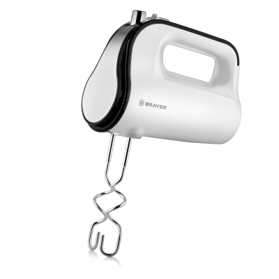 

Миксер ручной Brayer BR1300 350 Вт, белый (BR1300), BR1300
