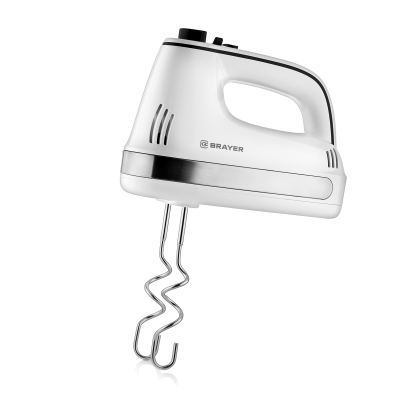 

Миксер ручной Brayer BR1301 250 Вт, белый (BR1301), BR1301