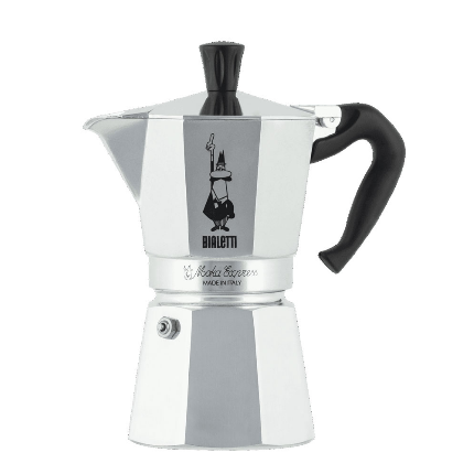 

Кофеварка гейзерная Bialetti Moka Express, молотый, 270мл, серебристый (1163), Moka Express