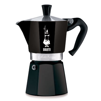 

Кофеварка гейзерная Bialetti Moka Express, кофе молотый, 270 мл, черный (4953), Moka Express