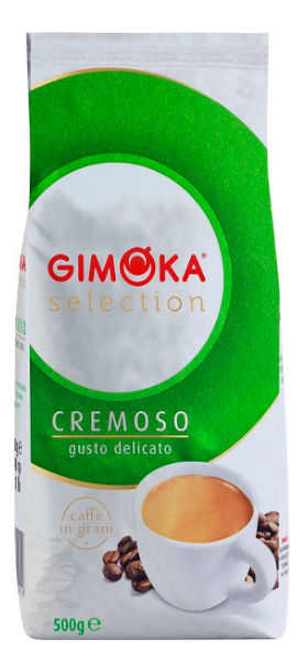 

Кофе в зернах Gimoka Cremoso 500г, средняя обжарка, Cremoso