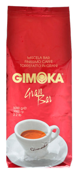 Кофе в зернах Gimoka Gran Bar 1кг, средняя обжарка