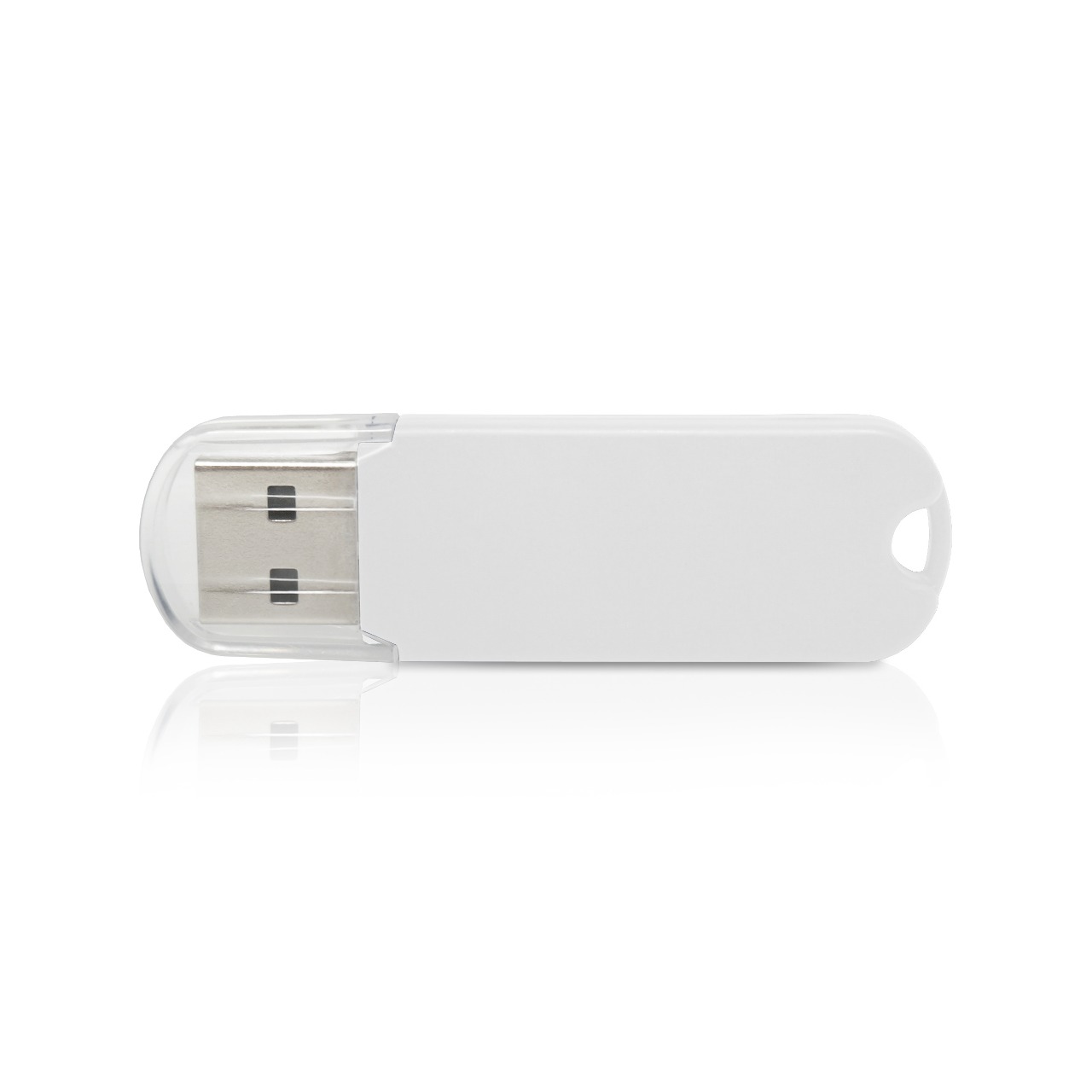 Флешка 32Gb USB 2.0 OEM под нанесение логотипа P001, белый (GTPP001U2032W)