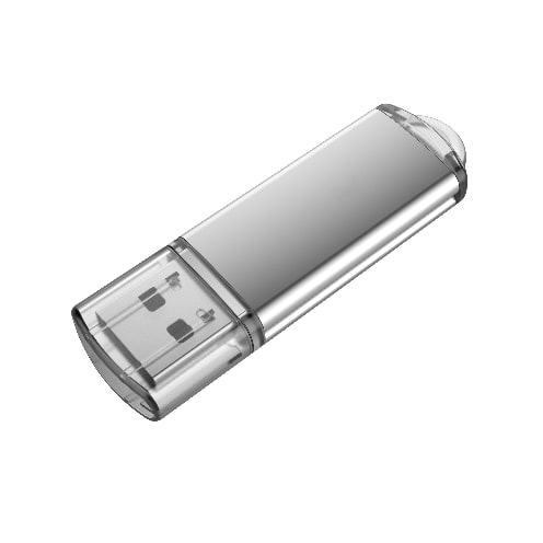 Флешка 32Gb USB 2.0 OEM под нанесение логотипа G358, серебристый (NTG358U2032GS)