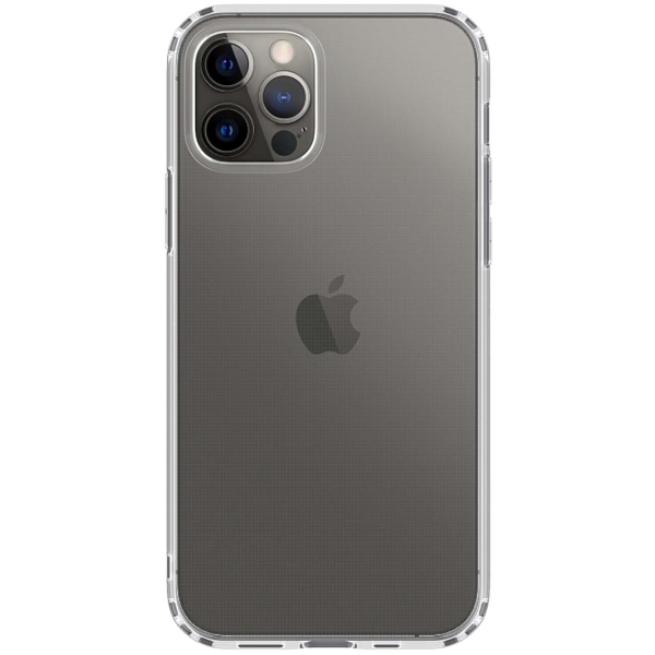 Чехол-накладка Redline mObility для смартфона Apple iPhone 12/12 Pro (6.1), силикон, прозрачный (УТ000023137)