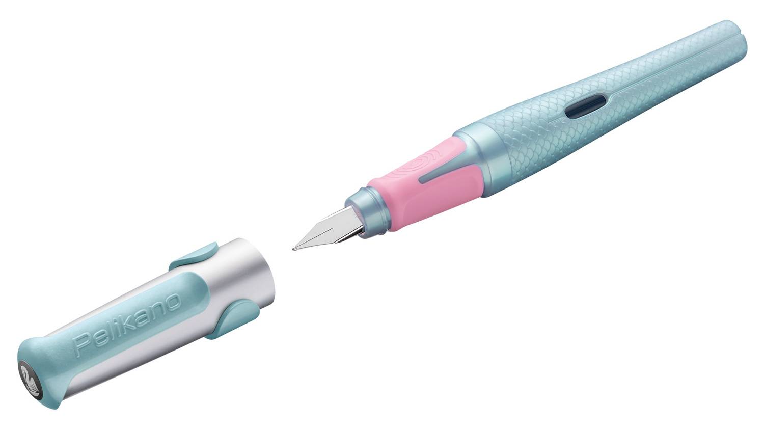 

Ручка перьевая Pelikan School Pelikano Magic Ocean, пластик, колпачок, блистер (PL815949), School Pelikano Magic Ocean