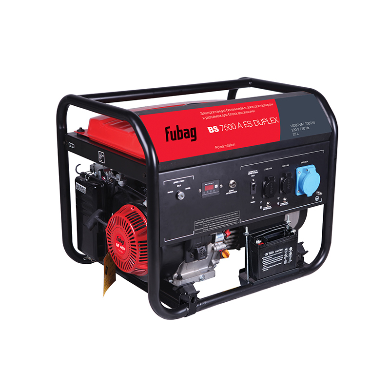 Электрогенератор Fubag BS 7500 A ES DUPLEX (641001)