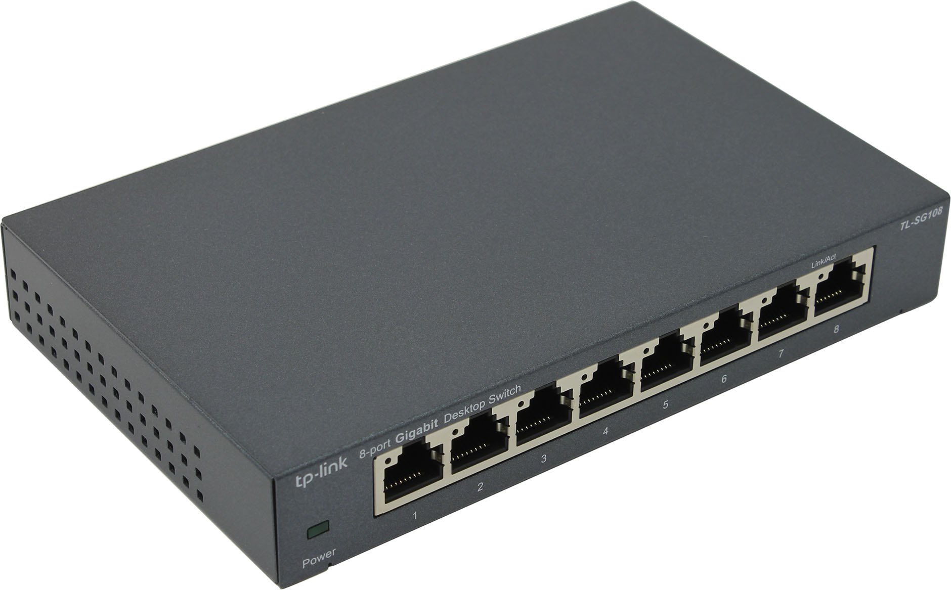 Коммутатор TP-Link TL-SG108, 8x1 Гбит/с