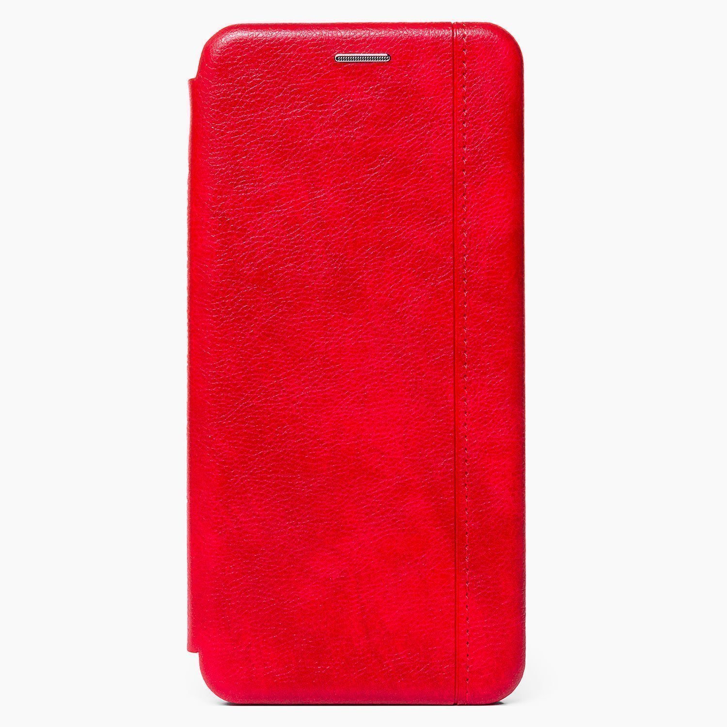 Чехол-книжка BC002 для смартфона Xiaomi Redmi 9T, искусственная кожа, красный
