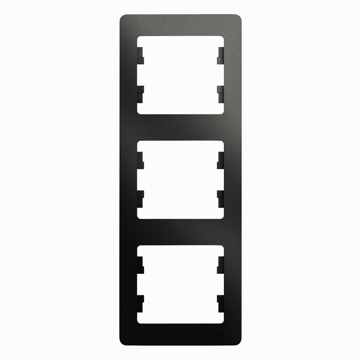 

Рамка Schneider Electric GLOSSA, вертикальная, 3-поста, антрацит (GSL000707)