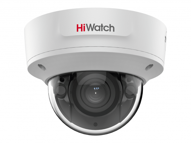

IP-камера HiWatch 2.8мм - 12мм, уличная, купольная, 2Мпикс, CMOS, до 1920x1080, до 25кадров/с, ИК подсветка 40м, POE, -40 °C/+60 °C, белый (IPC-D622-G2/ZS)