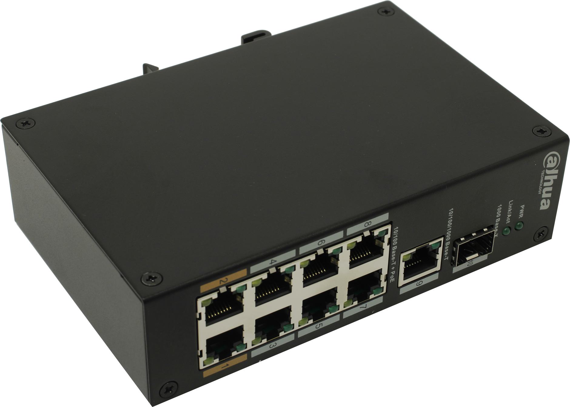 Коммутатор DAHUA PFS3110-8ET-96 (10x100 Мбит/с)