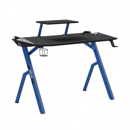 

Игровой стол Skyland SKILLL CTG-001, МДФ/металл, черный/синий (00-07066863), CTG-001