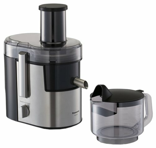 

Соковыжималка центробежная Panasonic MJ-DJ01 800 Вт, серебристый/черный (MJ-DJ01STQ), MJ-DJ01