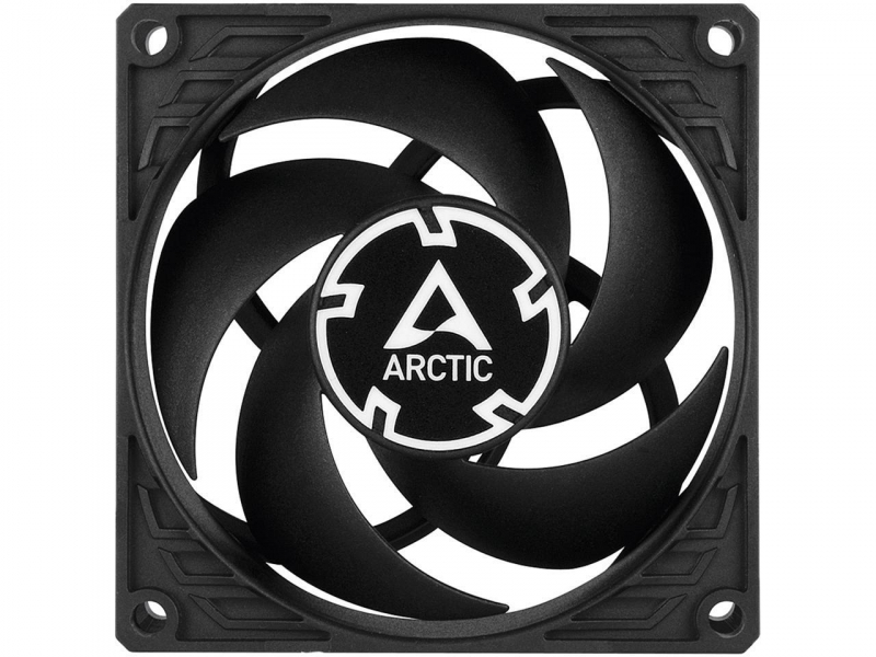 Вентилятор Arctic Cooling P8 PWM, 80мм, 3000rpm, 22 дБ, 4-pin PWM, 1шт (ACFAN00149A) - фото 1