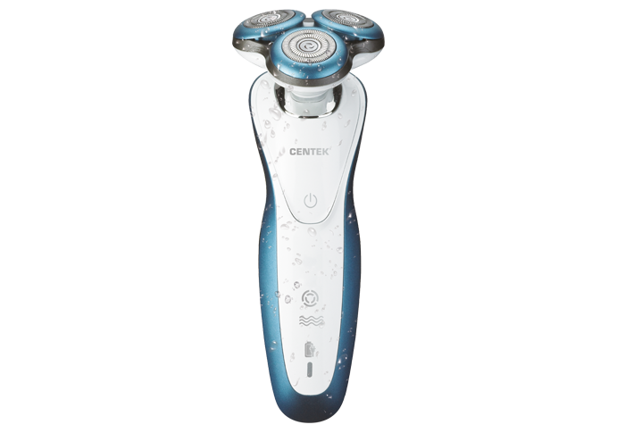 

Бритва Centek CT-2163, улучшенная система бритья SHARP-XP, серый/голубой (CT-2163), CT-2163