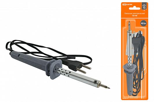 

Паяльник TDM ЕLECTRIC Гранит ПЭ-40, 40 Вт, сетевой (SQ1025-0201), ПЭ-40