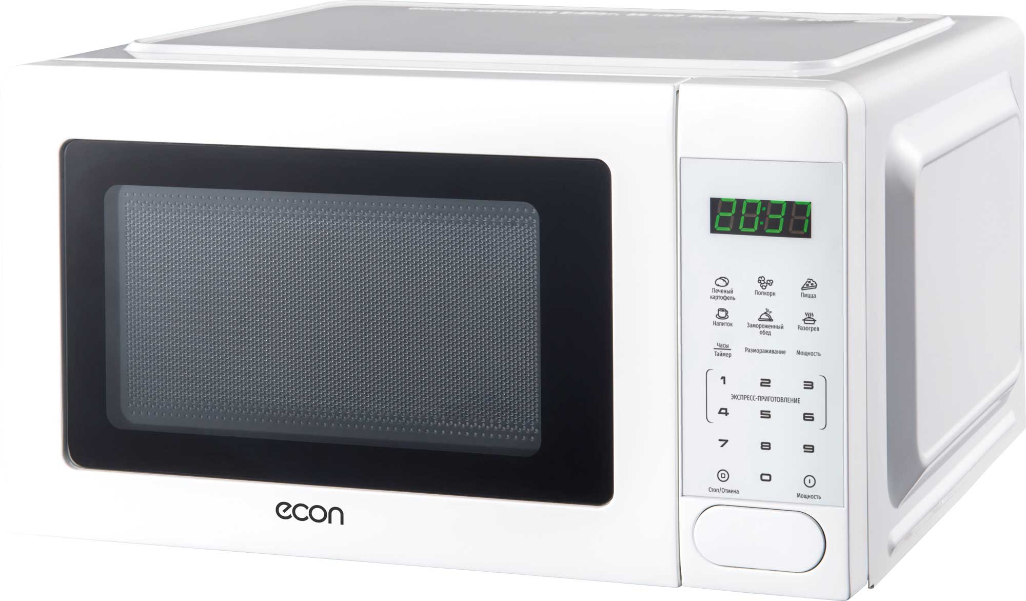 

Микроволновая печь ECON ECO-2065D 20 л, 700 Вт, белый, ECO-2065D