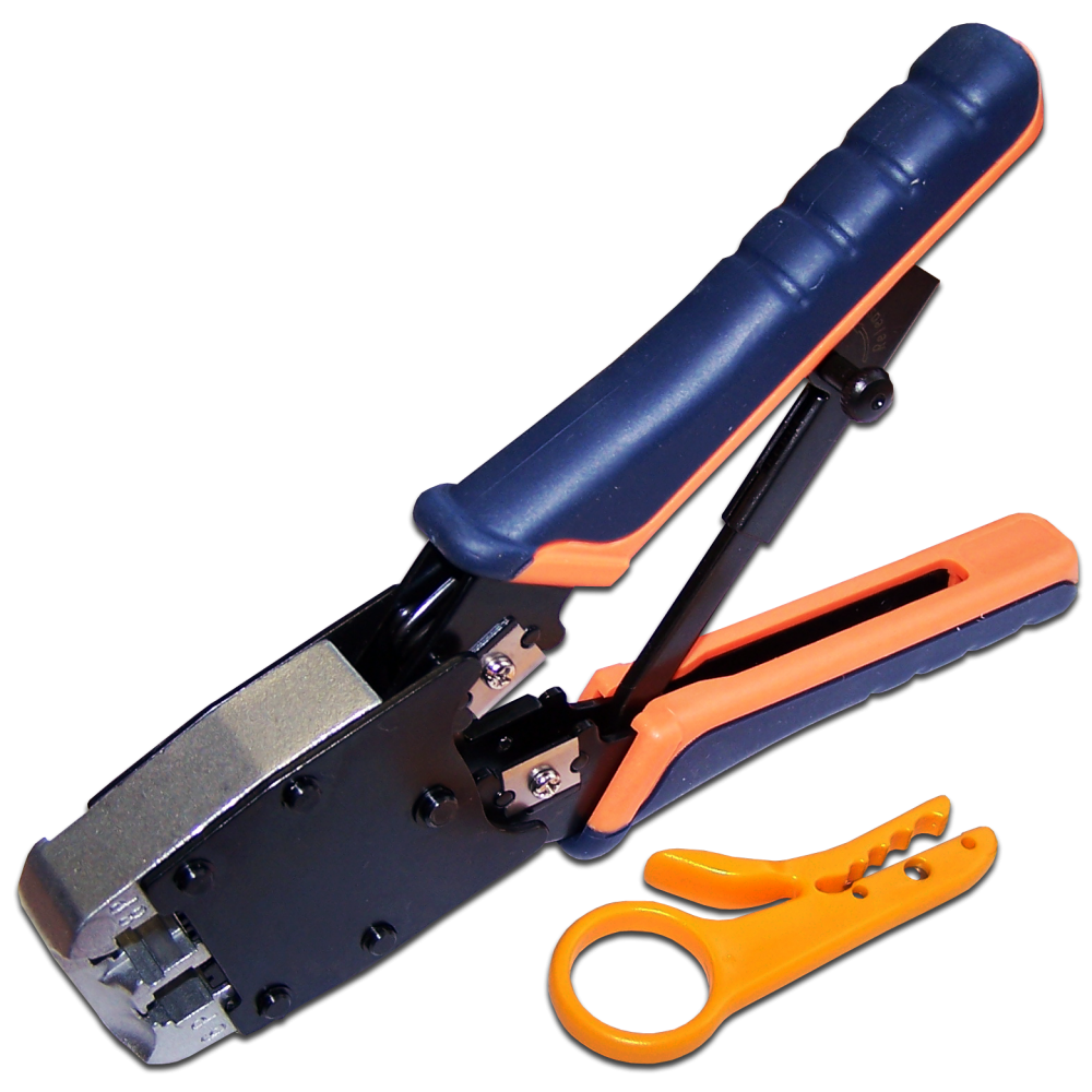 Клещи обжимные (кримпер) LANMASTER LAN-CRI-500R (LAN-CRI-500R)