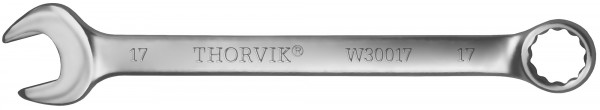 

Ключ гаечный комбинированный 17x17 мм, CrV, кованый, Thorvik ARC W30017 (52526), W30017
