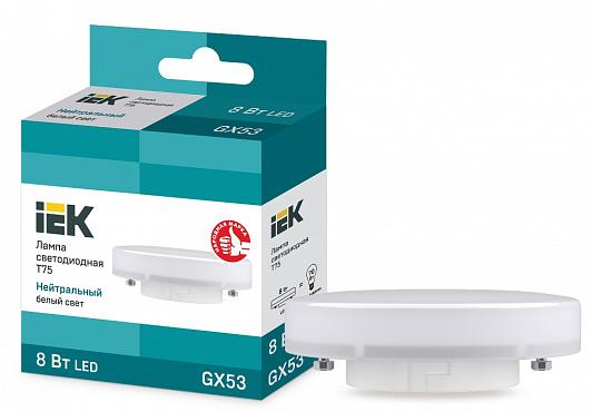 Лампа светодиодная GX53, 12 Вт, 4000 K, IEK